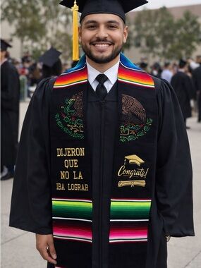 Graduation Class 2025 Mexican sash /stole dijeron que no la iba lograr